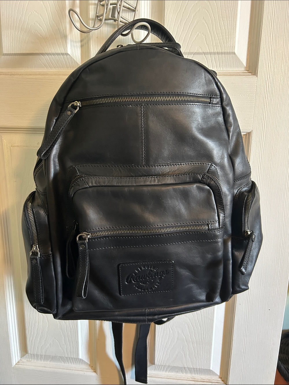 Rawlings Rugged Leather Backpack Large